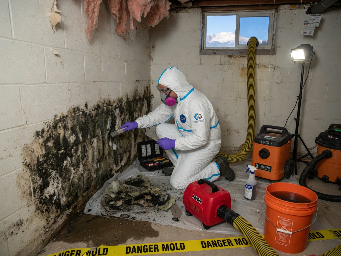 Black Mold Remediation & Removal in Colorado Springs, CO
