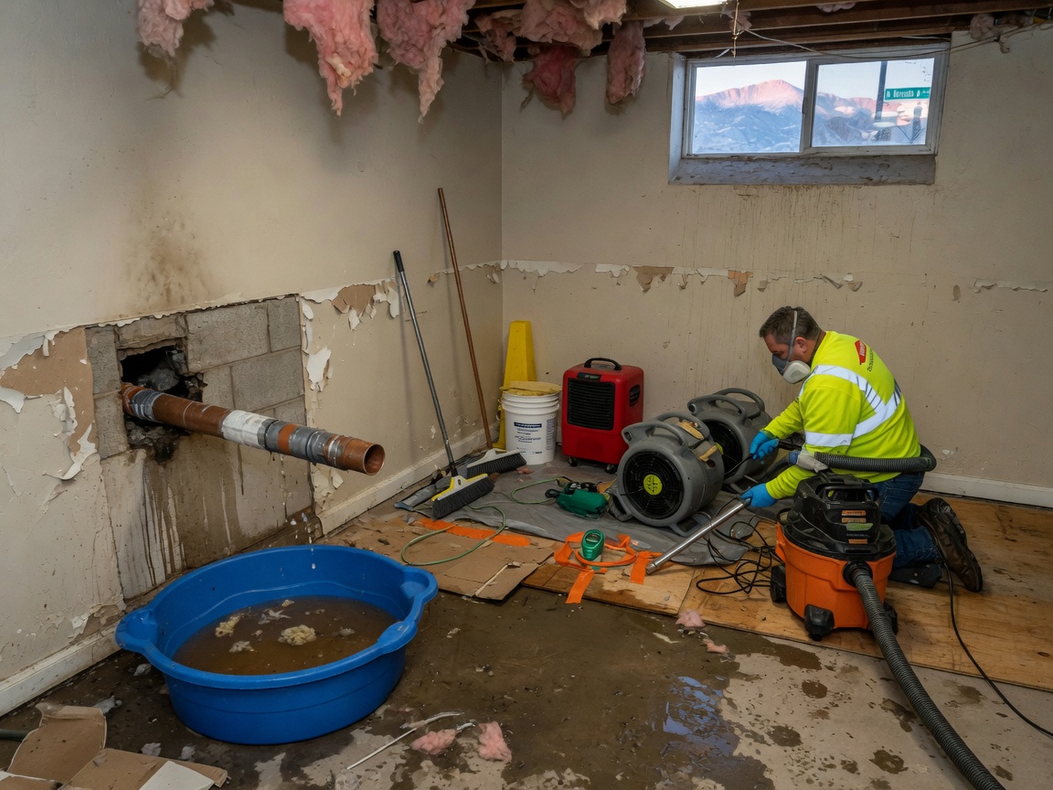 Water Damage Restoration in Garden of the Gods