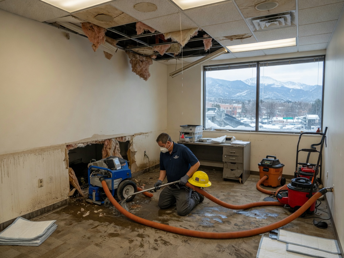 Water Damage Restoration Colorado Springs in Stratton Meadows, CO 80910
