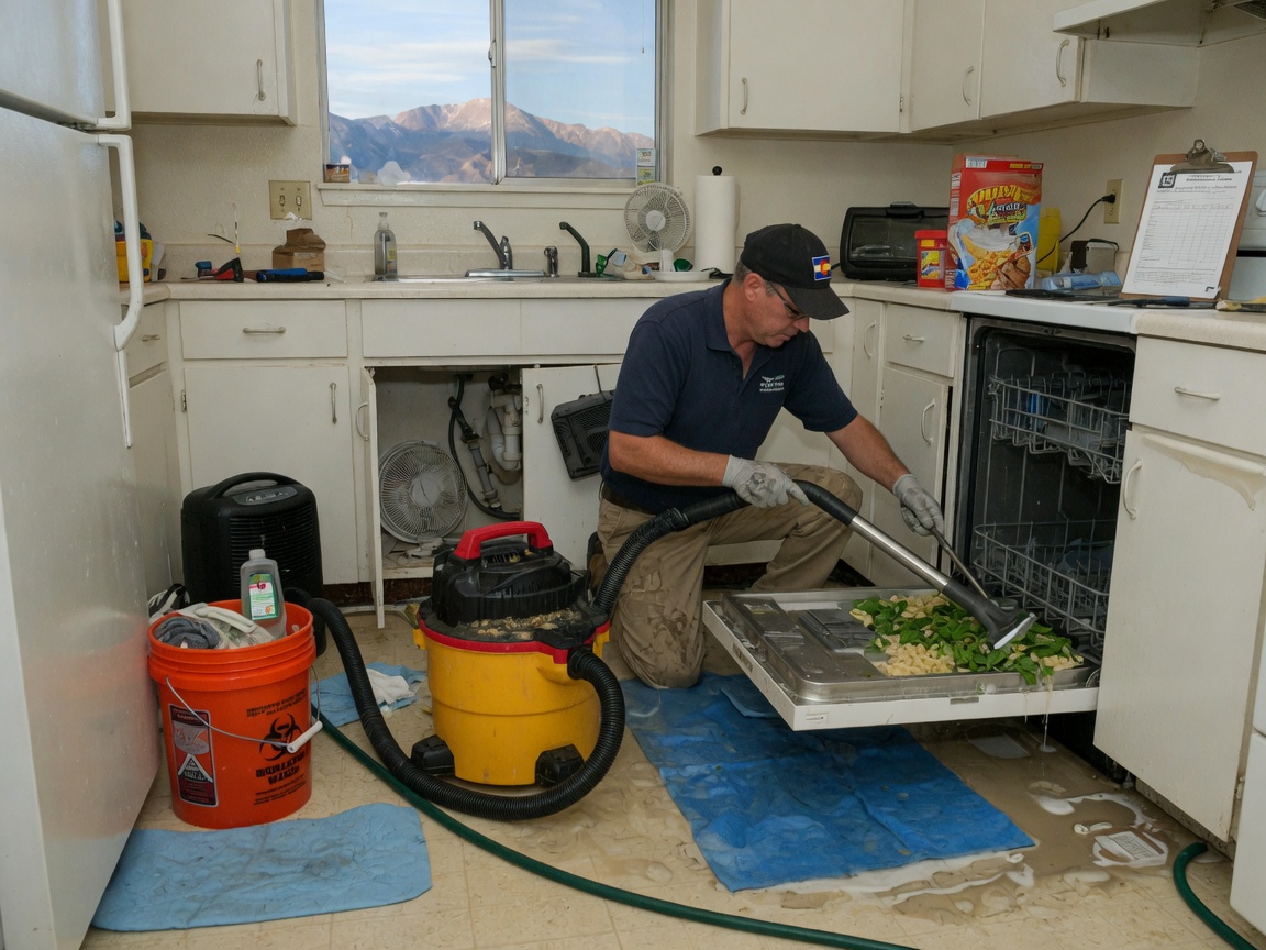 Water Damage Restoration Colorado Springs in Sunset Mesa, CO 80920